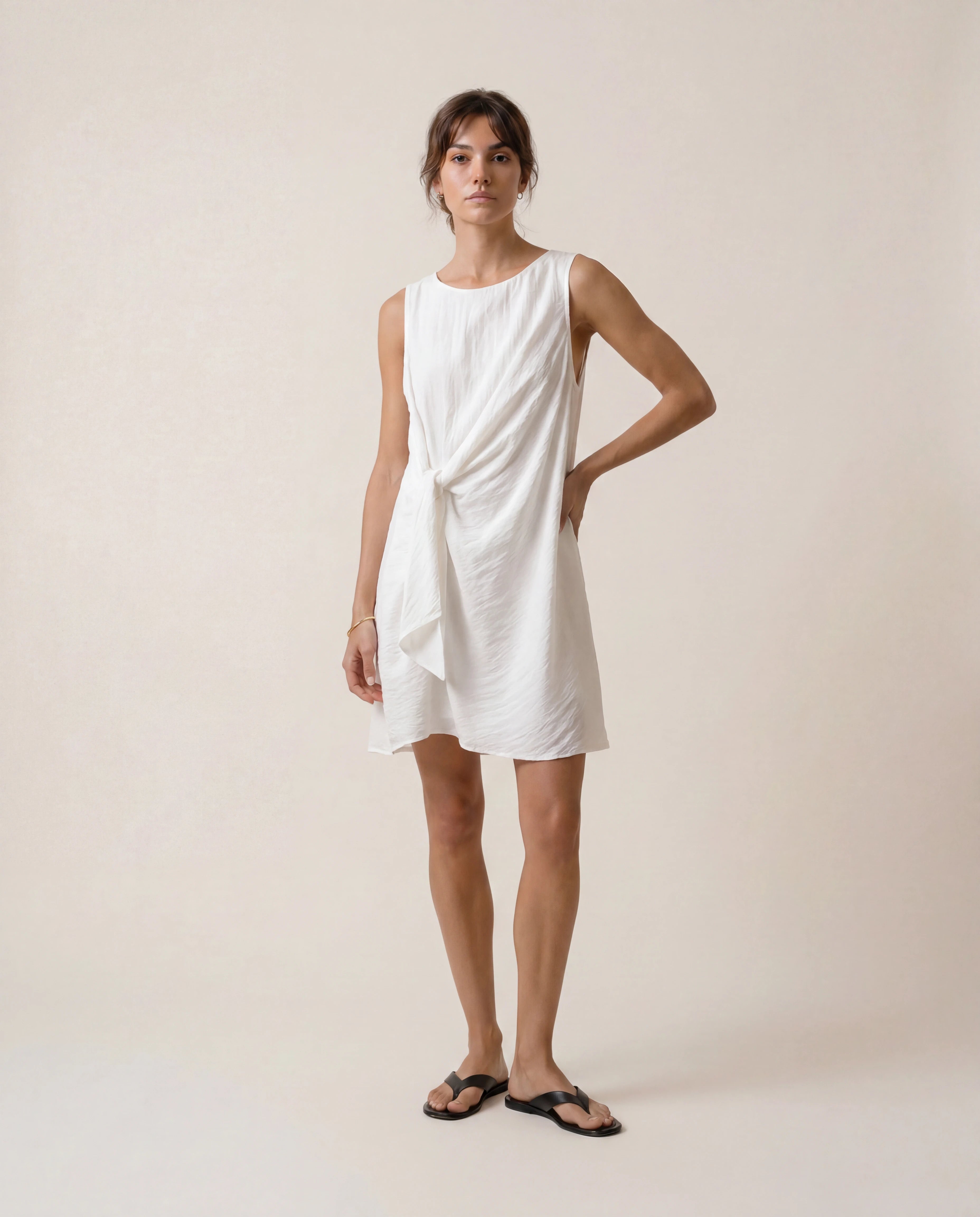 Tencel suknelė „Blanc” | Papildymas 06.12